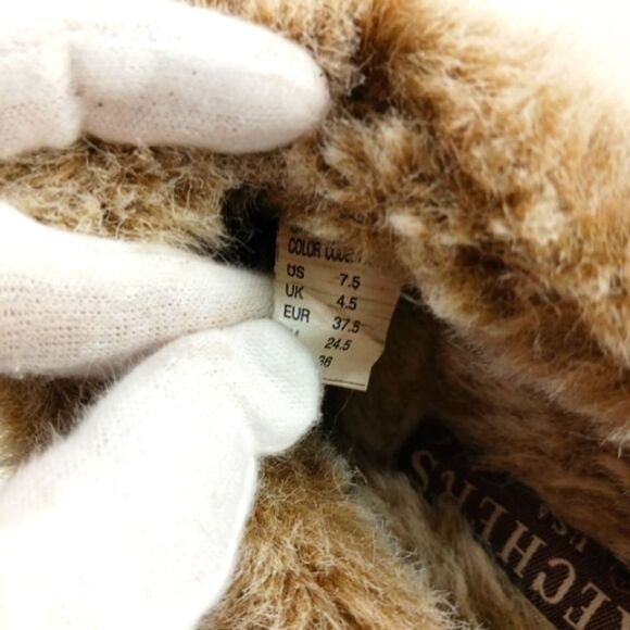 Skechers Fortress Clog/Slipper Suede Faux Fur Lined Chunky Women's 7.5.......... - Picture 2 of 11